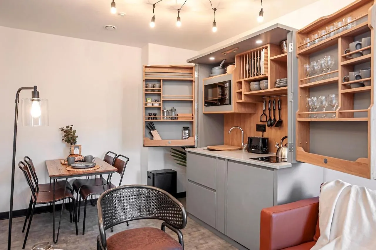 The Brewers Rooms Contemporary Aparthotel Édimbourg